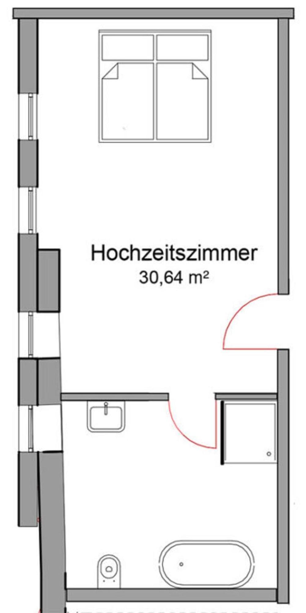 Hotel Wassermuehle Deppendorf Bielefeld Pokoj fotografie
